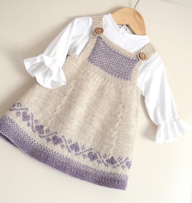 Luv U Forever Pinafore Dress - P090