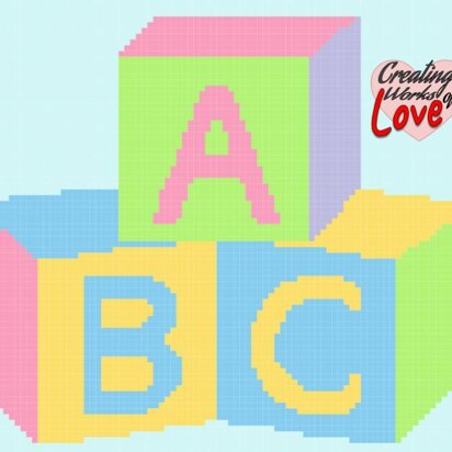 ABC Baby Blocks C2C graphgan
