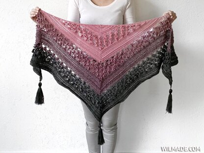 Vela Flower Friend Shawl