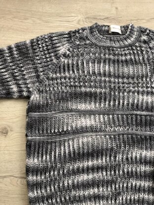 Ribbed Raglan Sweater