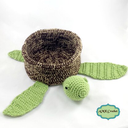 Sea Turtle Storage Basket