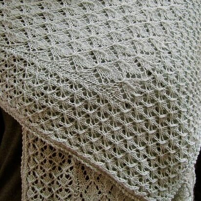 Spring Leaf Lace Wrap