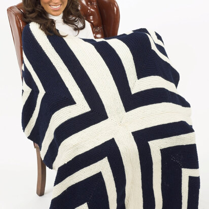 Plymouth Yarn F220 Encore Stadium Blanket (Free)