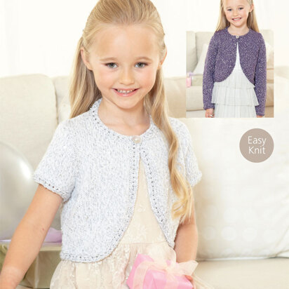 Childs bolero knitting pattern free best sale