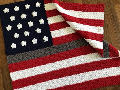 American Pride Flag Blanket