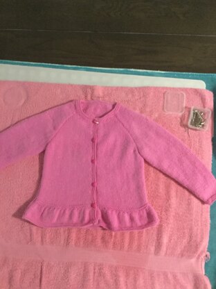 Cardigan for granddaughter