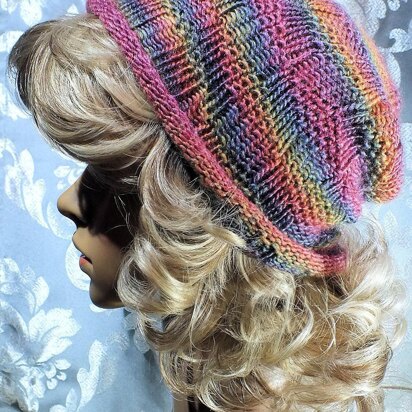 Curl Rib Cube Hat