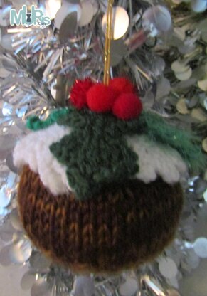 Christmas Pudding Ornament