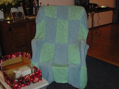 Susan's Squares Afghan (hard version)