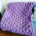 Chunky Cable Twist Blanket