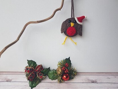 Christmas Robin Tree Decoration