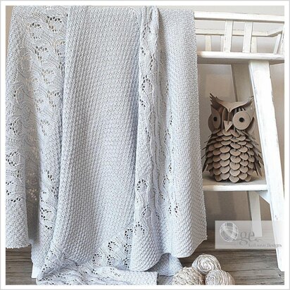 OGE Knitwear Designs P126 Bellvue Blanket PDF