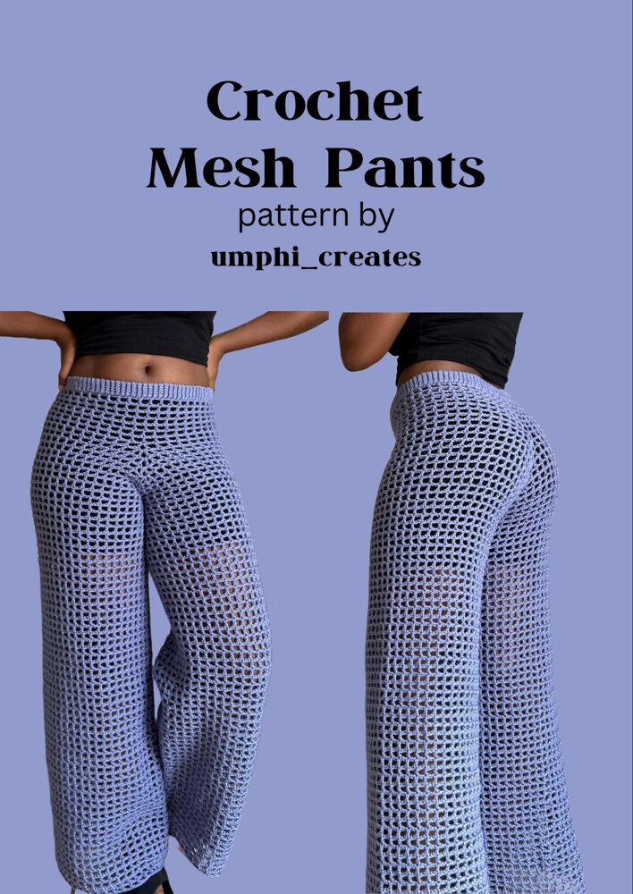 Crochet Mesh Pants | Beach Pants Pattern | LoveCrafts
