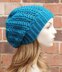 Harper Herringbone Slouch Hat