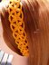 Headband "Orange Flowers and pearls"