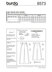 Burda Style Trousers B6573 - Paper Pattern, Size 6-18