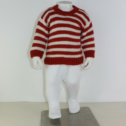 Baby Simple Stripe Sweater