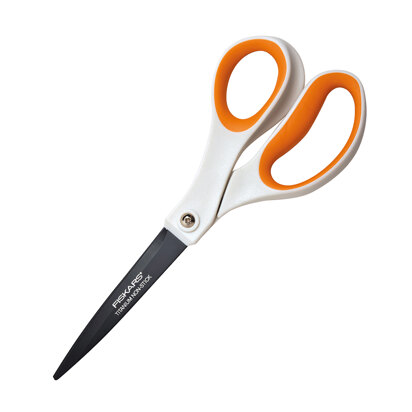 Fiskars Multi Purpose Scissors - Titanium Non-Stick - 21cm