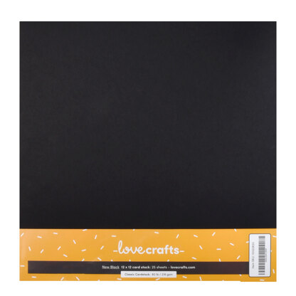 LoveCrafts Classic Cardstock 80lb 12" x 12" 25 Pack