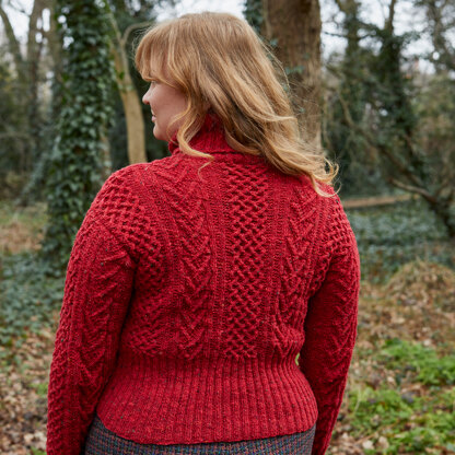 Debbie Bliss Cabled Sweater PDF