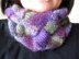 Athena entrelac neck warmer