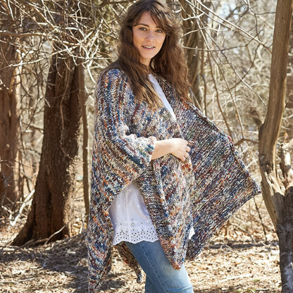 Garafano Poncho in Berroco Coco - Downloadable PDF