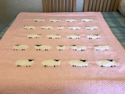 Flock of Sheep Blanket