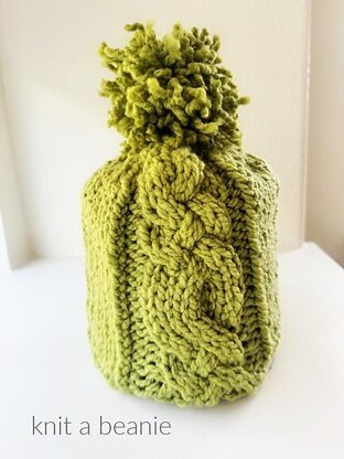 Knots and twists hat