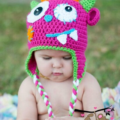 Little Monster EarFlap Beanie