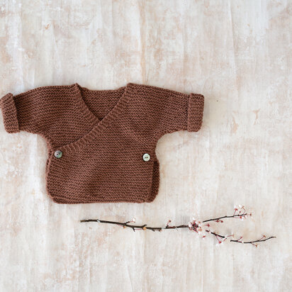 Cutie Pie Cardigan in Rowan Cotton Wool (EN) - RB001-00005-ENP - Downloadable PDF