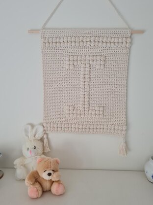 Letter I Wallhanging