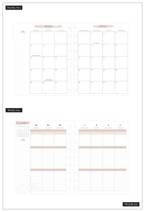 The Happy Planner Simple Faith Classic 18 Month Planner