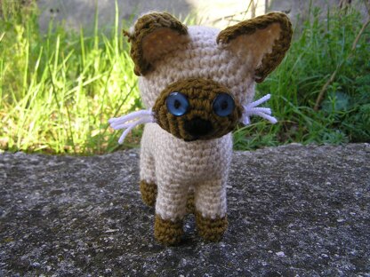 Siamese cat amigurumi