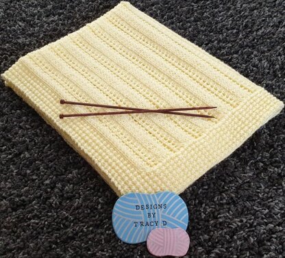 Baby Blanket knitting pattern Cariad - Keira