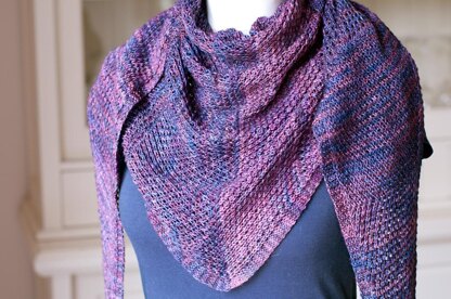 Joanna - Triangle shawl