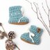Baby Booties Leather Sheepskin