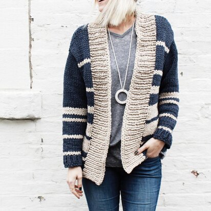 Oxford Boyfriend Cardigan