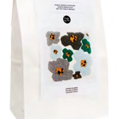 Rico Punch Needle Kit Pillow Flower - Multi