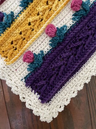 Emily's Tulip Lap Blanket