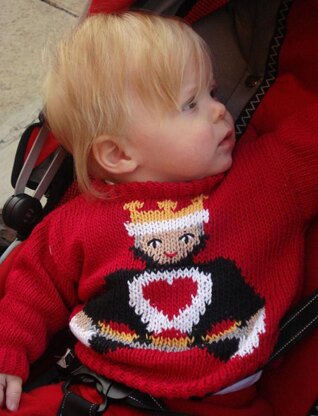 Queen of Hearts Sweater to Knit