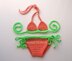 Baby Peach Bikini  Set