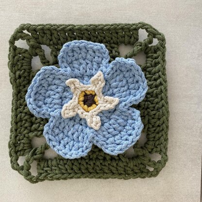 Forget me not Granny Square