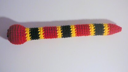 Amigurumi Coral Snake