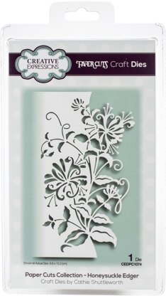 Creative Expressions Paper Cuts Edger Craft Dies - Honeysuckle