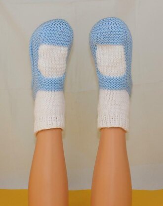 Adult Chunky Sock Slippers