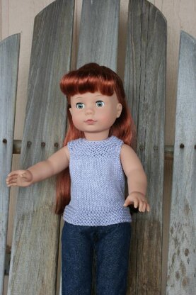 18" Doll Tunic Top or Sweater