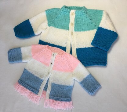 Fringed Baby Jacket