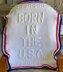 BORN IN THE U.S.A. Baby Blanket