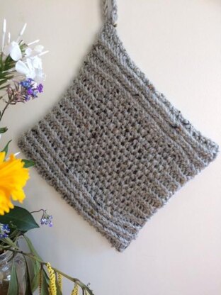 Ribbed Seed Potholder