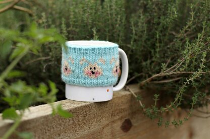 Marshmallow Bunny Mug Cosy